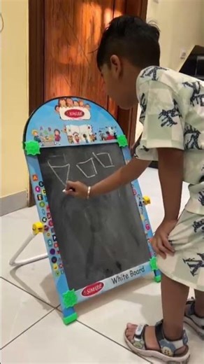 Double Side Blackboard for Kids 🧒 | Fun Learning at Home