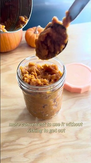 How To Properly Store Pumpkin Puree #shorts