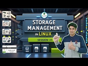 Session - 31 | Storage Management in Linux | Introduction To Disk Controllers & Partition Tables