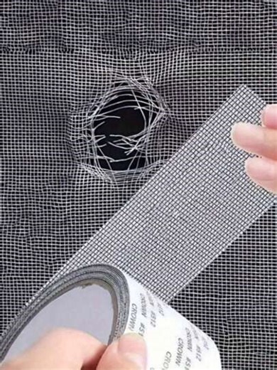 1 Roll Self-Adhesive Window Screen Repair Tape, Suitable For Dorm Door/Curtain Mesh Window/Screen Repair, Strong Adhesive Window Screen Repair Tape, Repair Tears And Insect Screens (Sequence Number And Color May Vary Due To Batch Differences. We Apologize For Any Inconvenience Caused.) | SHEIN