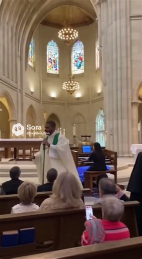 Rap God – When the Priest Drops the Beat at Church 😎🙏