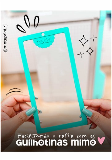 Facilitadores para Guilhotinas Mimo: Corte Perfeito