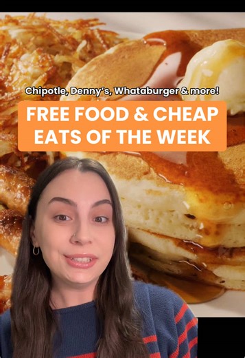 FREE food & cheap eats of the week! From 2/3-2/8, you can find food deals at Whataburger, Chipotle, KFC, Wendy’s, Denny’s, Jimmy John’s, Applebee’s, Cinnabon, Subway and Playa Bowls. #cheapeats #freebies #fooddeals #fastfood #superbowl