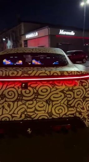 The "Ferrari Luce" Night-Vision Leak