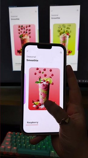 Insane Carousel Animation Made in Figma! 🤯 #UIUX #Shorts