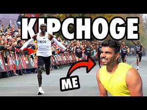 How long can the Average Person Run at Kipchoge's Speed