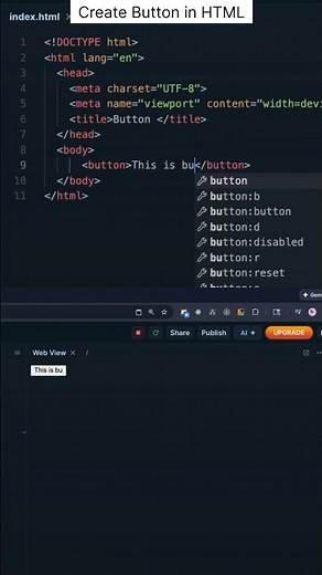Learn to create Button in website | #html #css #csswebdevelopment