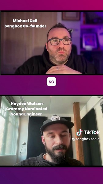 Ever wondered how successful music creators share music pre-release? Watch this! In this exclusive webinar, Grammy-nominated studio engineer Hayden Watson (of the legendary The Warehouse Studio) shares how he discovered Songbox—with a little help from Bryan Adams himself. Learn how Hayden uses Songbox to securely share music, track listener engagement, and present mixes professionally—whether working with major artists or managing sensitive pre-release material. 🔐 Songbox is the go-to music sha
