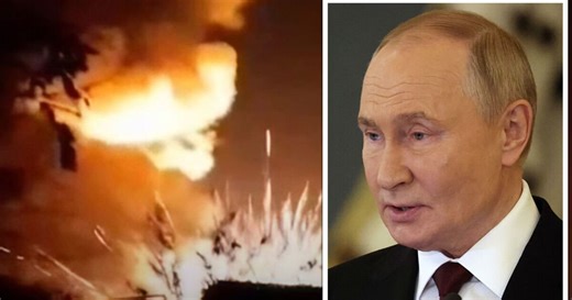 Ukraine destroy convoy of Russian military trucks in Donetsk