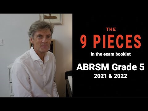ABRSM Grade 5 (2021 & 2022) - The 9 Pieces in the booklet
