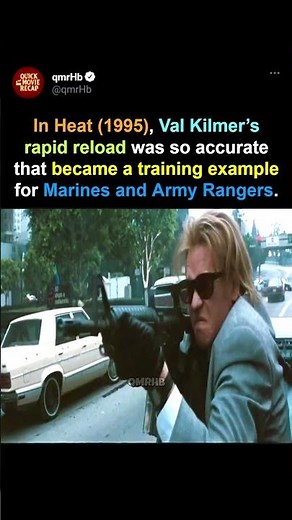 Val Kilmer's Reload in Heat Was So Accurate Soldiers Took Notice 🤯