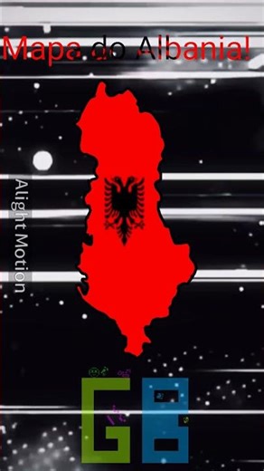 Mapa Do Albania!