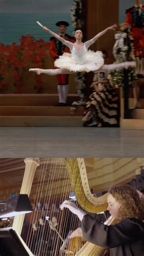 Nikisha Fogo's Kitri Variation | with Harpist Annabelle Taubl