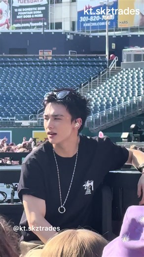 Hyunjin's Soundcheck at Stray Kids Concert in DC