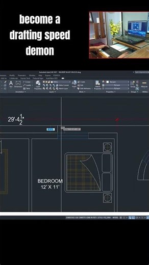 AutoCAD for Architecture Part 2 #autocad #yqarch #architecture