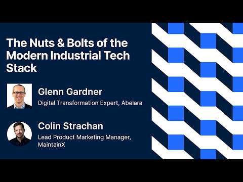 The Nuts & Bolts of the Modern Industrial Tech Stack