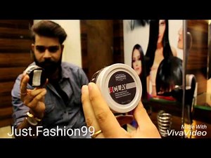 How to use HAIR CLAY | Style your Hair like a Pro In depth hair cutting n styling | #Loreal #wax