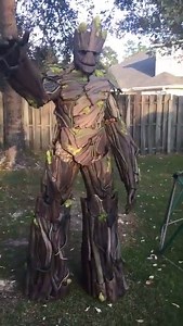 294K views · 8.3K reactions | Ce costume de Groot est vraiment dingue ! On se demande vraiment si c'est un costume d'ailleurs... | AlloCiné | Facebook