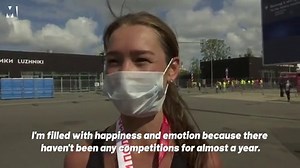 Moscow tries socially distanced half-marathon