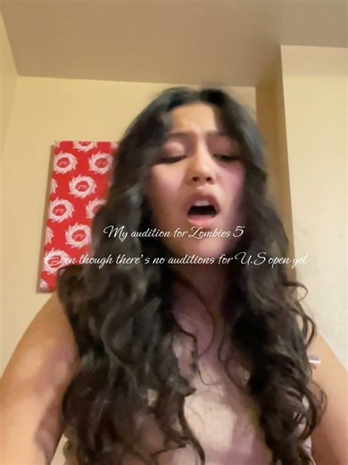 My audition for Zombies 5 💙#singing #zombies #disney