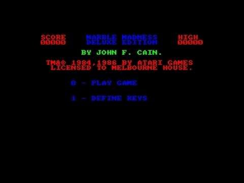 Marble Madness Deluxe Edition Review for the Amstrad CPC by John Gage