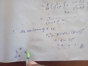 Moment generating function of random variable-4