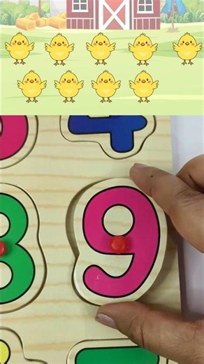 Let's Count 1–10 with Cute Chicks | Number Song with Little Chicks #cocomelon #toddlerlearning