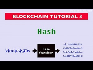 Blockchain tutorial 3: Hash Video Lecture | Blockchain Tutorial: A Fundamental Guide - Cryptocurrency