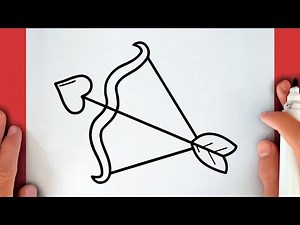 HOW TO DRAW A BOW AND ARROW