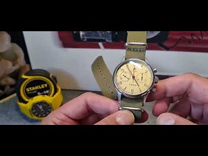 Red Star - 21 Zuan the 1963 Chronograph watch review!!