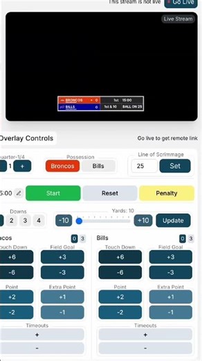 How to Add a Football Scoreboard to OBS