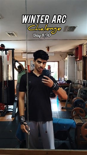 Winter Arc Chalenge 🔥❄️ Day 8/90 #shorts #bhajanmarg #motivationalvlogeranik #winterarcchallenge