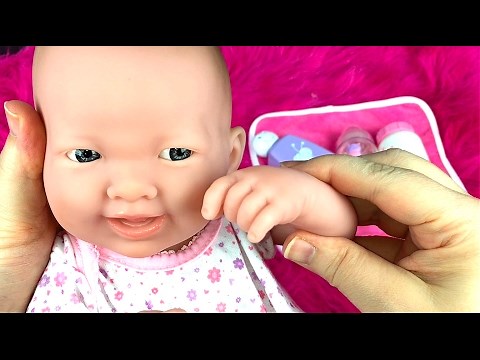 La Newborn Berenguer Baby Doll Newborn Bath Set Unboxing