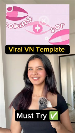 Trending VN Template for Girls 🔥 | Aesthetic Reel Edit | By Learnwithektaa #fypシ #vntemplate #dp