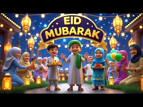 Eid Mubarak 🌙✨ | Eid Special Cartoon Episode | 3D Animation Cartoon | Islamic Kids Official