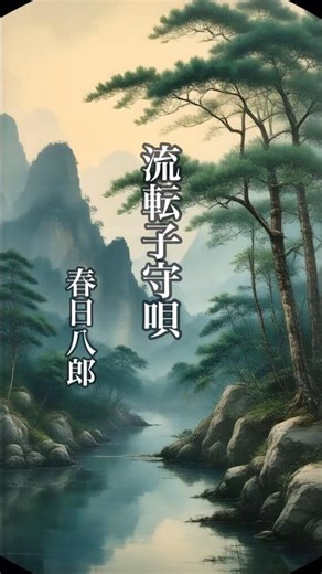 懐かしい曲『春日八郎 - 流転子守唄』懐メロ ショートMV作ってみた！