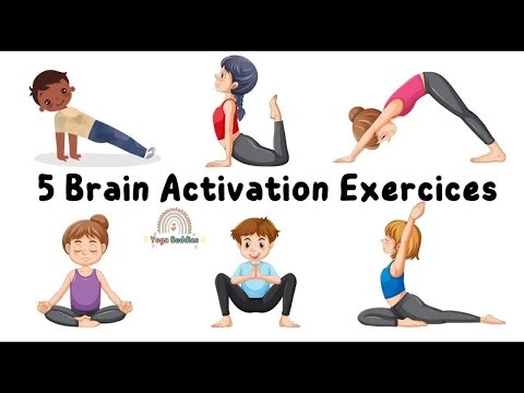 Brain Activation Exercises | Yoga for Sharp focus and Memory | Yoga for children