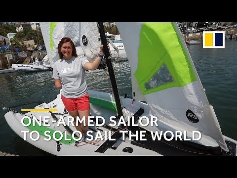 One-armed sailor Hannah Stodel to sail solo around the world