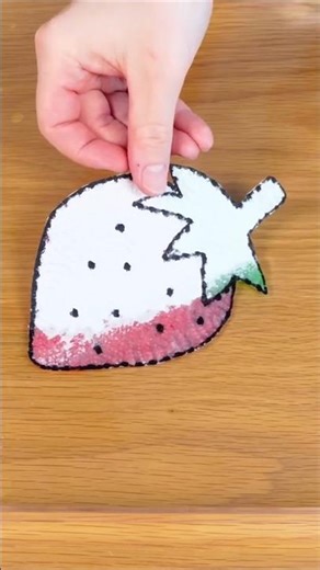 🎬 How to Colour Pictures in Water 😍 | Easy Art Trick #shorts #diy #art #viral #trending #craft