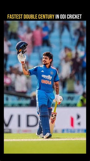Fastest double century in odi cricket