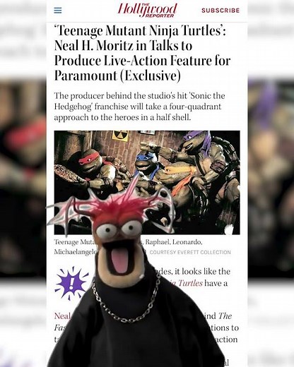 New Live Action TMNT on the Way