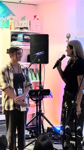 Madrona had the privilege of having some very special presenters at our school. One of the impactful speakers and singers was Elsie Morden. She shared stories and how she survived years of traumatic bullying. Through story and song, Elsie has delivered 700 keynotes across Canada speaking about bullying prevention, mental health awareness, neurodiversity awareness, 2SLGBTQIA visibility, and empowerment.#independentschool #antibullying #neurodiverse @ntftcanada | Madrona School