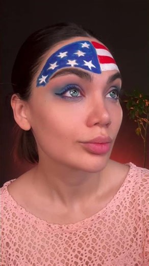 USA Makeup Look 🇺🇸| Makeup Around the World