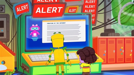 New school year, new adventure! Clicky, Nettie & Gig take on AI fakes in Falsizone. Can they stop the spread and keep kids safe online? Watch the full episode here ▶️ http://netsmartzkids.org/videos/ #BackToSchool | National Center for Missing & Exploited Children