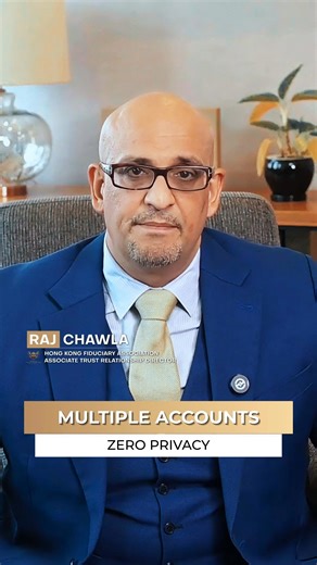 Multiple bank accounts don’t equal privacy anymore. In a CRS world,...