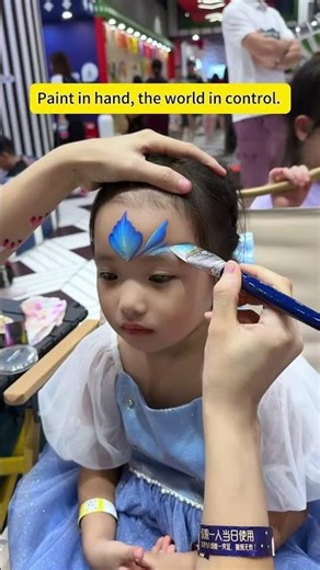 Face Painting for Kids✨Draw Elsa For A Little Girl! #art #makeup #beauty#facepainting