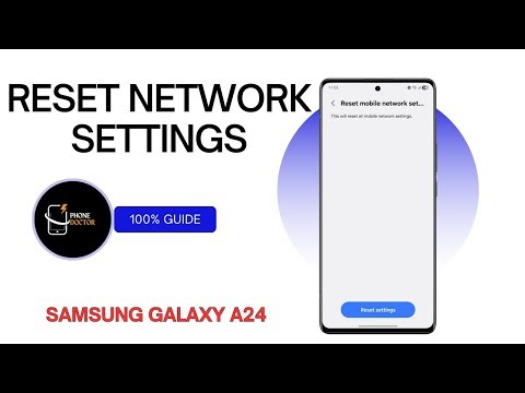 How To Reset Network Settings on Samsung Galaxy A24 | Easy Step-by-Step Guide!