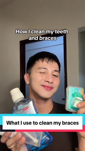 Here’s what I use to clean my teeth while on braces. #braces #teeth #tooth