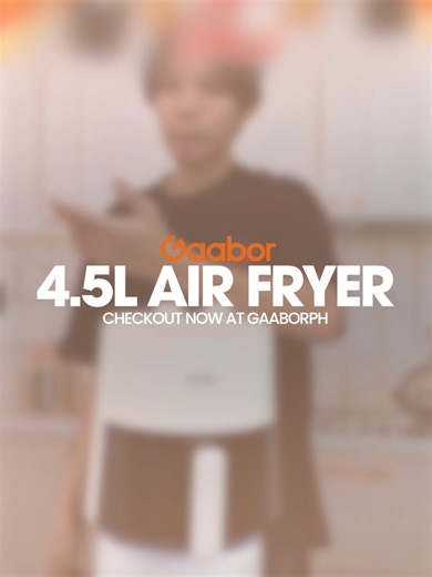 Discover the Gaabor 4.5L Air Fryer for Healthy Cooking