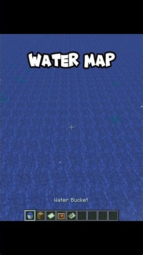 🤯...Minecraft WATER Map...🤯 |World's Smallest Violin| #minecraft #shorts